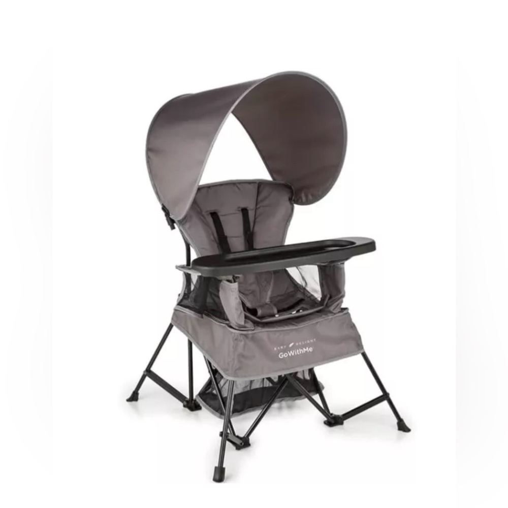 Baby Delight Go with Me Venture Portable Chair | Indoor and Outdoor | Sun Canopy